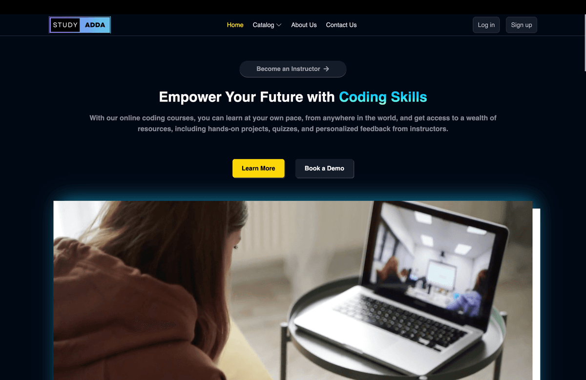 StudyAdda - A modern EdTech Platform